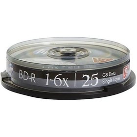 Resim Hp Blu-ray Bd-r 6x 25gb 10lu Cake Box - Bre00071-3 