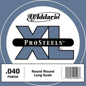 Resim D'Addario PSB040 Tek Bas Gitar Teli 