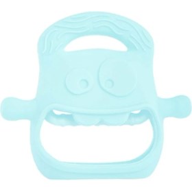 Resim Mavi Bebek Silikon Diş Kaşıyıcı 