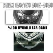 Resim Nmax 125/155 2015-2020 Uyumlu Far Camı İthal 