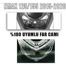 Resim Nmax 125/155 2015-2020 Uyumlu Far Camı İthal 