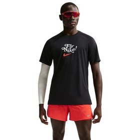 Resim Nike M Nk Dfadv Fly Strıde Ss Erkek T-Shirt Siyah 