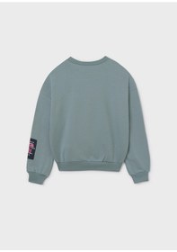 Resim Mayoral Kız Çocuk Sweatshirt Yeşil 