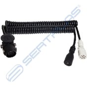 Resim SERTPLAS 15 VE 7 PLS.FİŞLİ ADAPTÖR KABLOSU-3.50 MT 2(6x1+1x1,5) TEK GİRİŞ-ÇİFT ÇIKIŞ - SERTPLAS- 