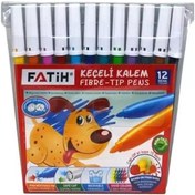 Resim Fatih Keçeli Kalem Slim 12 Renk 34015 