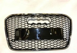 Resim Audi A6 2012-2015 Panjur S6 Krom/Nikelaj Çerçeve 