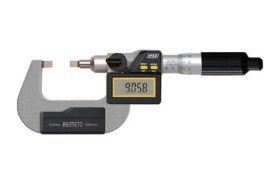 Resim 0-25mmx0.001 Bıçak Ağızlı Dijital Mikrometre 