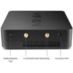 Resim Minix Ngc-3 Pro Mini Bilgisayar - Intel İ3-10110u - Win 11 Pro 