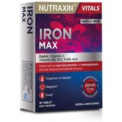 Resim Nutraxin Iron Max 17 mg 30 Tablet 