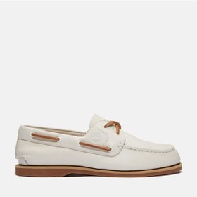 Resim Timberland Classic Boat Boat Shoe Kadın Krem Tekne Ayakkabısı Tb0a2q9xetd1 