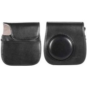 Resim Dancemonkey Deri Kapsül Çanta, Omuz Askılı, Manyetik Kapak İçin Instax Mini 8/9 Çantası 