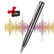 Resim Topshop1 1 Adet Sesli Kayıt Cihazı 32gb Siyah Ses Kaydedici Usb Mp3 Çalar Dijital Ses Kaydı Cihazı 
