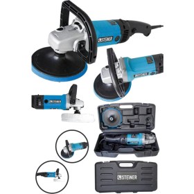 Resim Mediterian Profesyonel 4200W pasta cila polisaj makinesi, 6 kademe devir ayarlı, kablolu, 2 yıl garanti 