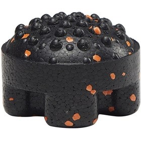 Resim Actifoam Twister Semi Massage Ball Twister Yarım Masaj Topu Twistersemi Siyah - Turuncu 