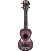 Resim Kala KA-SU-SKULLS Skulls Soprano Ukulele 