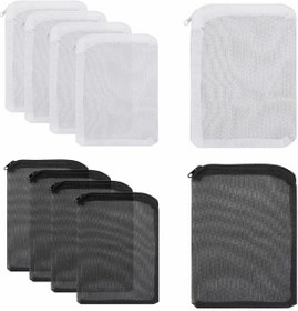 Resim Dayanıklı Akvaryum Filtre Torbaları, Güvenli Ve Rahat Kullanım İçin Plastik Fermuarlı, Filtreleme Sisteminizi Bugün Geliştirin 20 X 15 Cm 