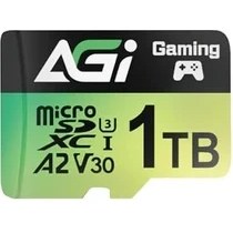Resim Agi Agı TF138 Mikro Sd Kart Adaptörlü 1 Tb Hafıza Kartı, Microsdxc, Uhs-I, A2, U3, V30, Drone/dashcam/kamera/telefon/anahtar/pc/tablet Için 170 Mb/s'ye Kadar Okuma Hızı 