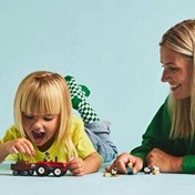 Resim LEGO City Römorklu Kırmızı Çiftlik Traktörü ve Koyun 60461 