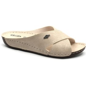 Resim Aryan 08-086 Kadın Ortapedik Terlik Bej 