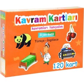 Resim Mabeyn Oyuncak KZL-145 Kavram KARTLARI-120 Kart 