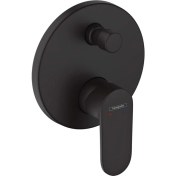 Resim Hansgrohe Vernis Blend Ankastre Banyo Bataryası Satin Siyah 71466670 