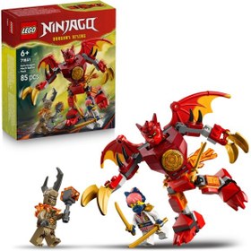 Resim LEGO® NINJAGO® Kai’nin Ejderha Robotu Savaş Paketi 71851 - 6 Yaş ve Üzeri Çocuklar için Yaratıcı Oyuncak Yapım Seti (85 Parça) 
