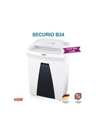 Resim HSM SECURIO B24 - 5,8mm Evrak İmha Makinesi / Kağıt Kırpma Makinesi - CD İmha Makinesi - 35lt 