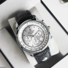 Resim Reward Excellent Rwa147612 Siyah Deri Kayışlı Erkek Kol Saati Gümüş 