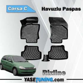 Resim 3D Havuzlu paspas Corsa C RİZLİNE 