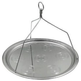 Resim Anka Askılıklı Tepsi Çelik 40 Cm 