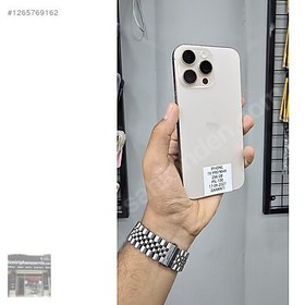 Resim Apple iPhone 16 Pro Max İkinci El TR | 256 GB | Çöl Titanyum 