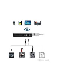 Resim Bluetooth Aux Kiti Araç Kiti 3.5 Mm Aux Ses Bluetooth Adaptör 