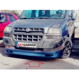 Resim Doblo 1 Ön Tampon Eki-fiberglass-boyasız 