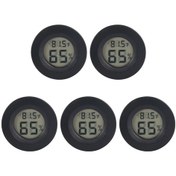 Resim Crackedice 5'li Paket Higrometre Dijital Lcd Monitör Nem Ölçer Ölçer 