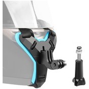 Resim Lemestar "motorsiklet Kaskı İçin Gopro Ve Aksiyon Kamera Bağlantı Kayışı - Hero, Sjcam, Djı Uyumlu" 
