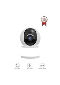 Resim Torima Cmr-31 Beyaz Full Hd Led Aydınlatmalı Wifi Smart Ip Güvenlik Kamerası 