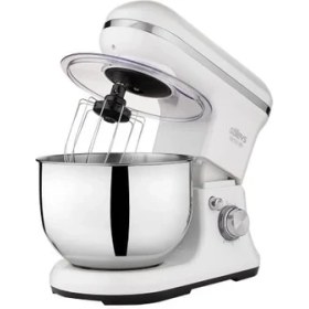 Resim Stilevs Chef x Star 1500 Stand Mikser 1500 Watt 5 Litre Beyaz Teflon Kaplama Aparatlı 