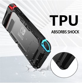 Resim Delixa PiMivco Switch 2017 için Yerleştirilebilir Kılıf, Switch ve -Con Kumandası ile Uyumlu Koruyucu Kılıf 