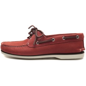 Resim Timberland Classic Boat 2 Eye Erkek Spor Ayakkabı Kırmızı 