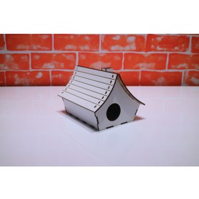 Resim Ahel Ahşap kuş evi 