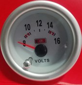 Resim Akü Volt Ölçüm Gösterge Saati 