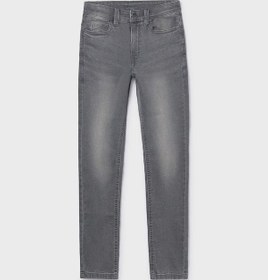 Resim United Colors Of Benetton Benetton Mayoral Gri Erkek Çocuk Slim Fit Kot Pantolon 00516 Gri 