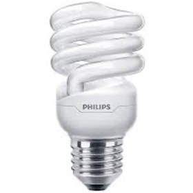 Resim Philips 232LAMP 12w=60w Sarı Işık- Günışığı/Warm white Mini Spiral Kıvrık Tasarruflu Ampul 1 Adet 