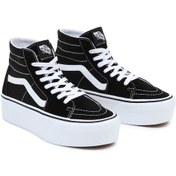 Resim Vans Ua Sk8-hi Tapered Stackform Kadın Sneaker-siyah Siyah 