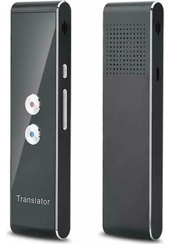 Kablosuz Ses Tercüme 40 Dil Çok Akıllı Anında Tercüme İş Seyahat Çalışması İçin Black