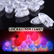 Resim 49 Adetlik TXYAON LED Balon Işıkları Anahtarla, 9 Renk, Kağıt Fenerler, Balon Partisi, Düğün, Doğum Günü, Festival, Yeni Yıl, Noel Süslemeleri için Mini Yuvarlak Flaş Işıkları, Plastik, Düğme Pil (Çap <20mm) 