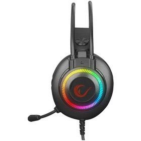 Resim Rampage Rm-k27 X-jammer Rgb Kablolu Mikrofonlu Kulak Üstü Oyuncu Kulaklığı 