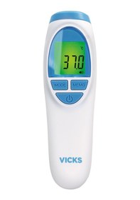 Resim Vicks VNT200 Temassız Ateş Ölçer + Braun BNA100 Burun Aspiratörü 
