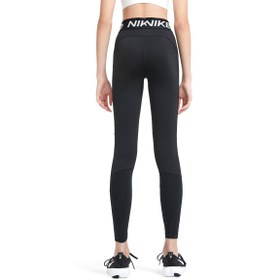 Resim Nike Pro Çocuk Siyah Günlük Stil Tayt DA1028-010 