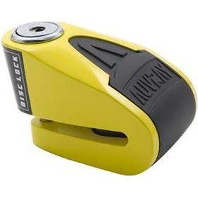 Resim Auvray B-lock 06 Alarmlı Disk Kilidi 6 Mm 120db Sarı-siyah 